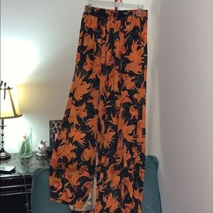 Forever 21 Front Slit Pants